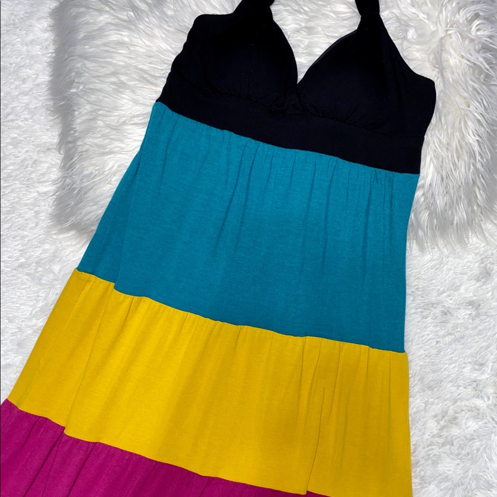 Multicolor maxi dress 💗💜